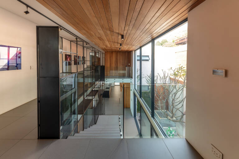 22 protea gordons bay 13 central staircase with indoor garden 768x513