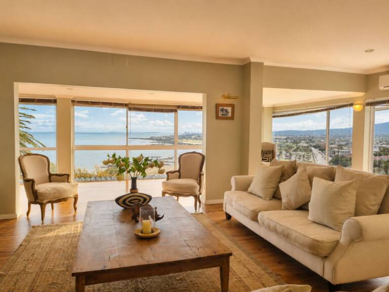 amazing view villa gordons bay 03 well appointed living room with comfortable furniture 768x576