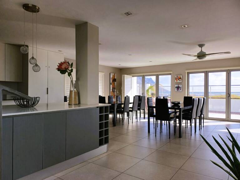 antilles on the beach gordons bay 05 dining area with 16 seats 768x576