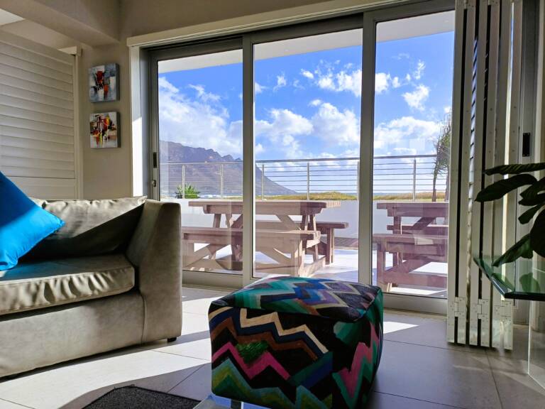 antilles on the beach gordons bay 08 lounge with patio access 768x576