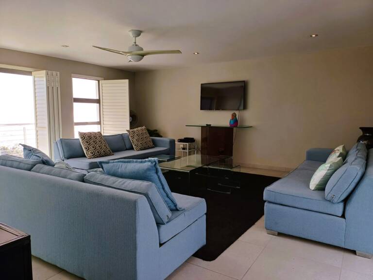 antilles on the beach gordons bay 13 living room with tv area 768x576