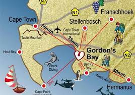 bikini beach holiday home gordons bay 33 map with helderberg