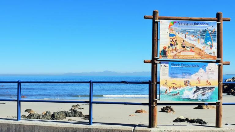 bikini beach holiday home gordons bay 34 sign with beach 768x432