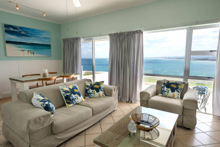 bikini views gordons bay 03 living room with ocean view 768x512