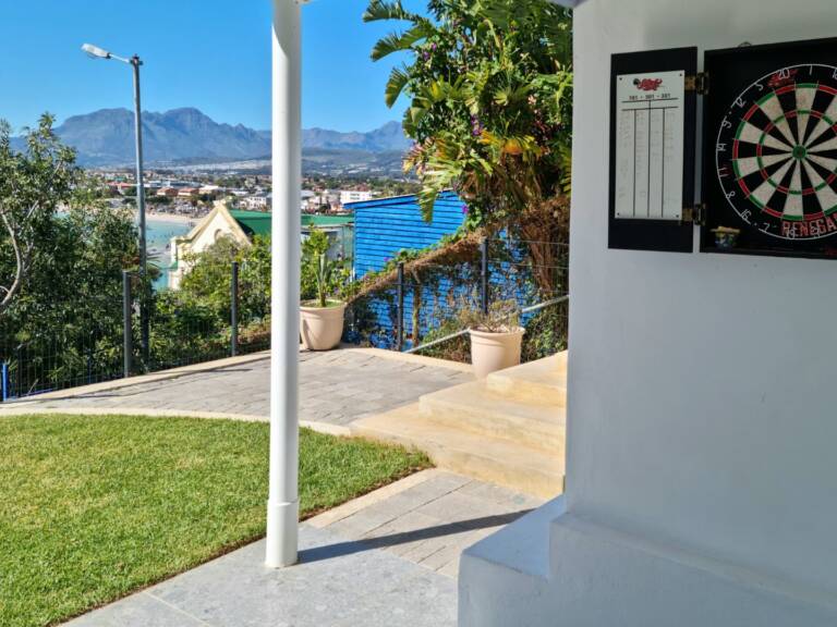 bostrand cottage gordons bay 14 self catering accommodation with dart board 768x576
