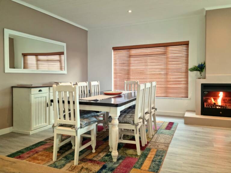 die braaihuis gordons bay 10 dining area with indoor fire place 768x576