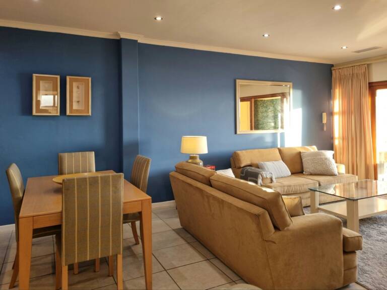 flat9 summer place gordons bay 07 living room with dining table 768x576