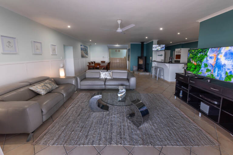 ocean views gordons bay 05 living room with dining area 768x513