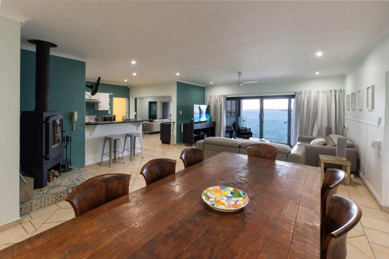 ocean views gordons bay 21 open plan living with dining table 768x513