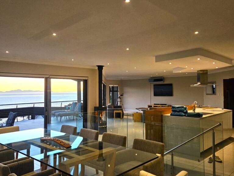 sugar beach penthouse gordons bay 09 open plan living with modern furnishings 1 768x576