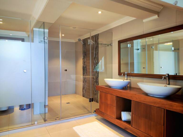 sugar beach penthouse gordons bay 31 bathroom with double shower 1 768x576