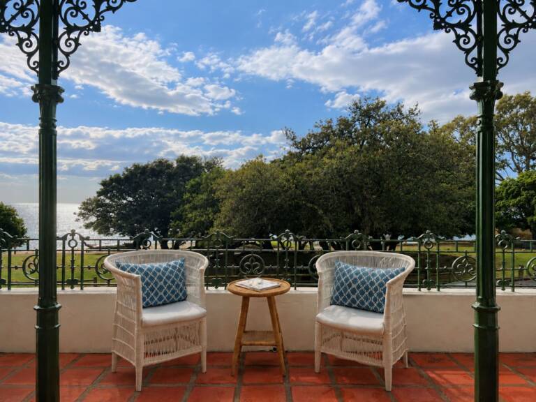 the milkwood cottage gordons bay 33 furnished veranda with sea view 768x576