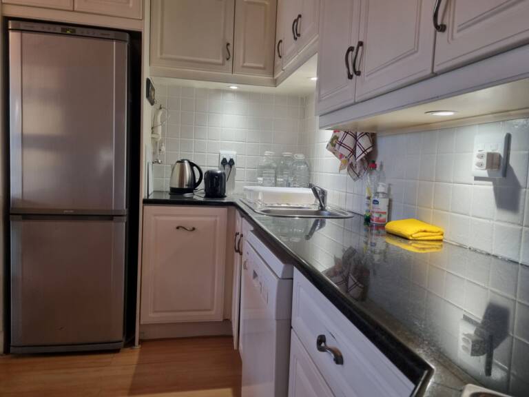 top flat gordons bay 09 modern appliances with equipped kitchen 768x576