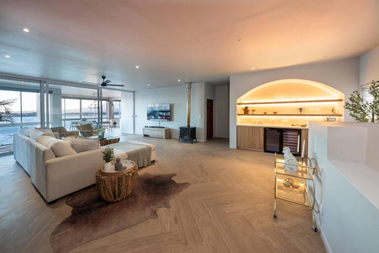 villa solara gordons bay 08 luxury living room with guest bar 768x513