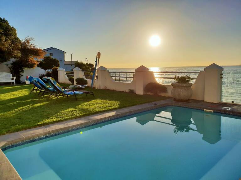 westbank private beach villa gordons bay 01 direct beach access with private pool 1 768x576